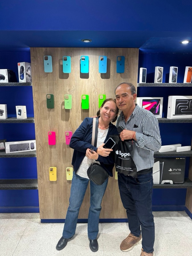 Cliente de Bipper en el local