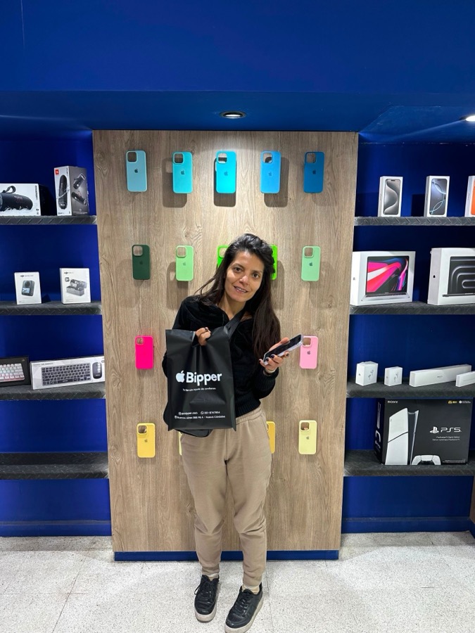 Cliente de Bipper en el local